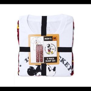 Disney men’s Mickey Mouse 2pc sleepwear